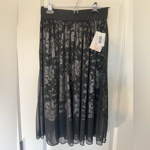 New LulaRoe Lola Midi-Skirt - XS